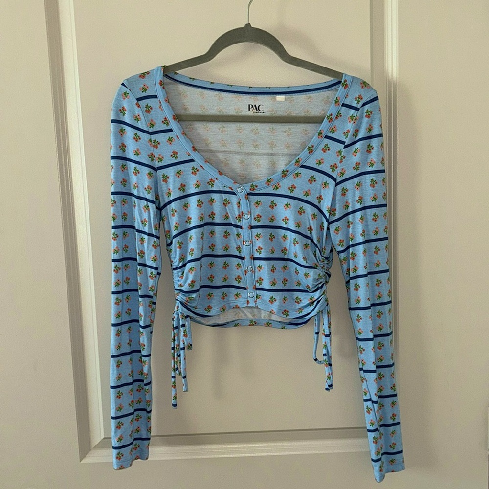Pacsun Long Sleeve Floral Shirt